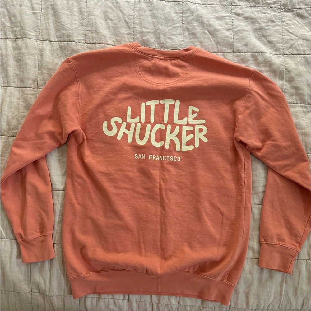 Comfort Colors Merch Sweatshirt—Little Shucker San Francisco